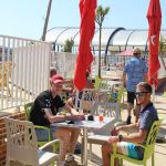 Camping Normandie, terrasse le Grand Large